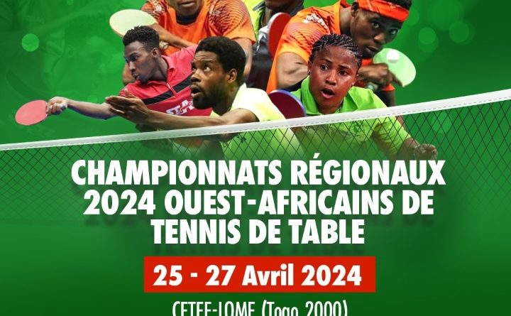 Championnats régionaux Ouest africains de Tennis de table: C’est l’heure !
